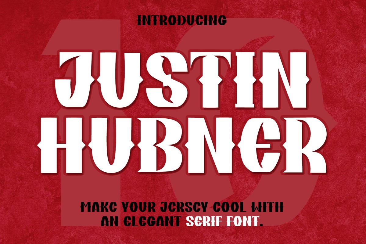 Font Justin Hubner