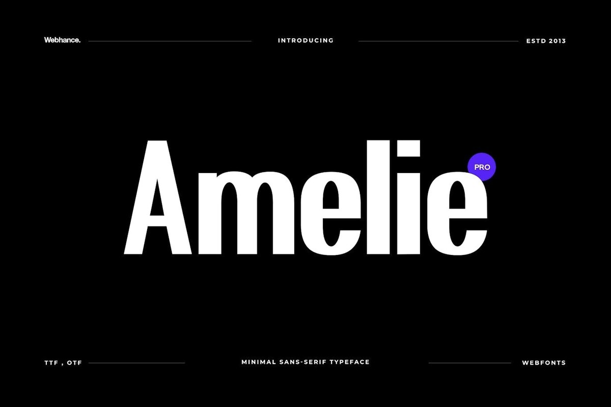 Font Amelie