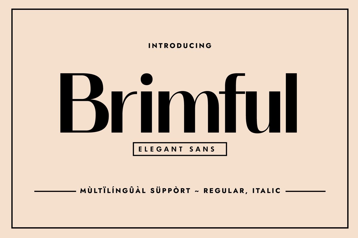 Font Brimful