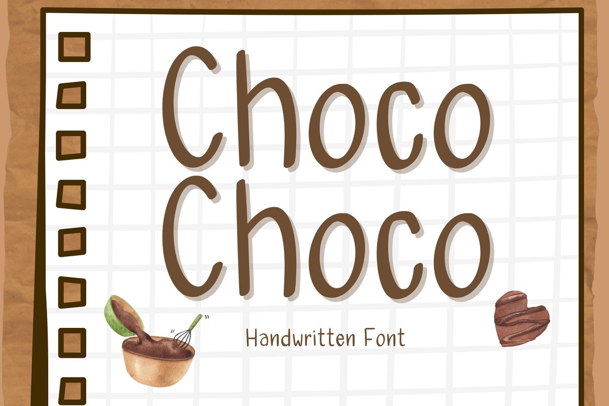 Font Choco Choco