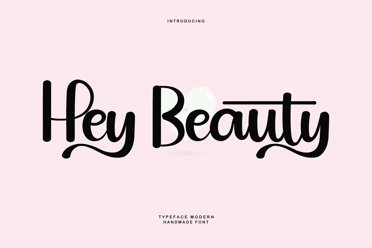 Font Hey Beauty