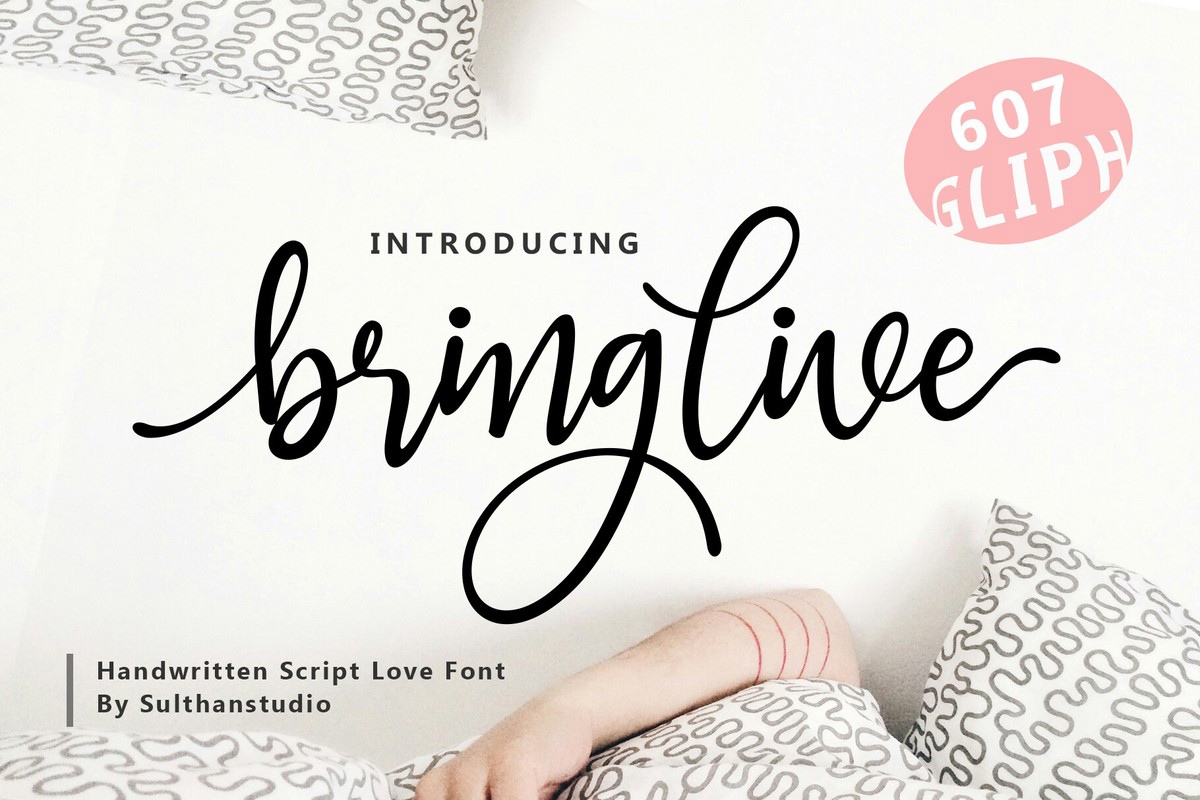 Font Bring Live