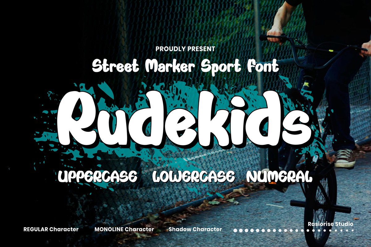 Font Rudekids