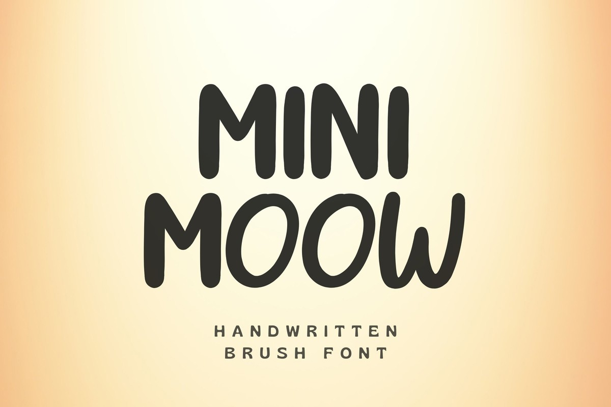 Font Mini Moow