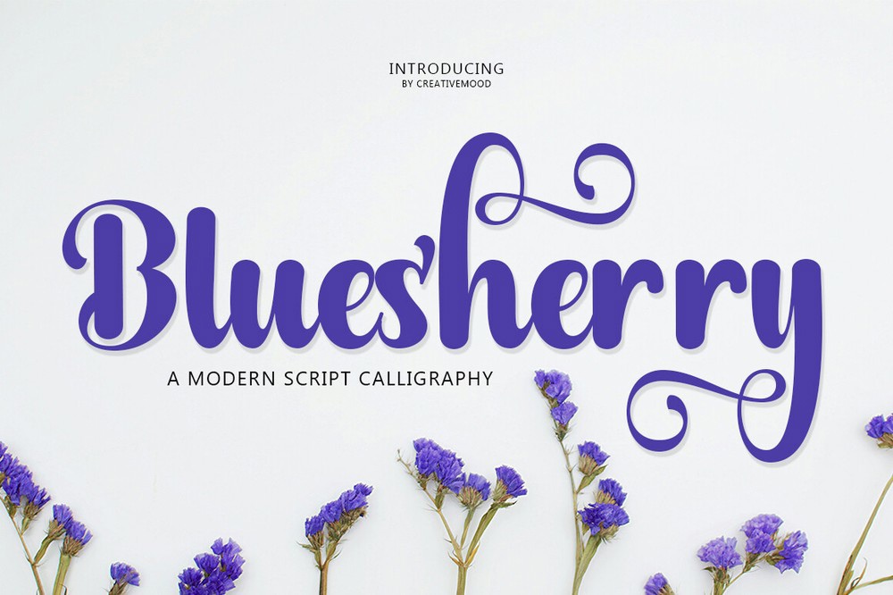 Font Bluesherry