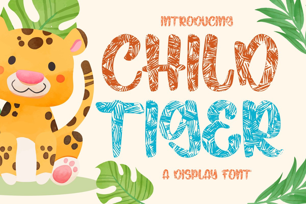 Font Child Tiger