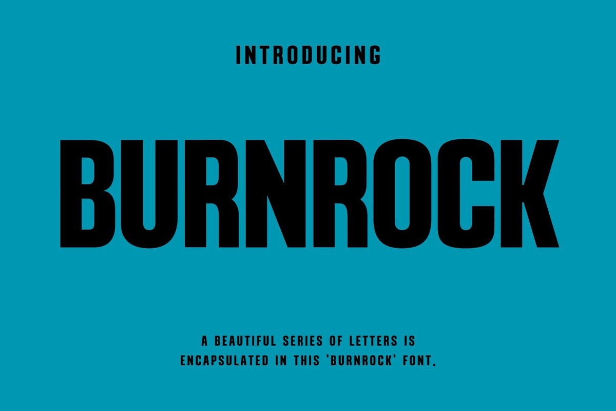 Font Burnrock