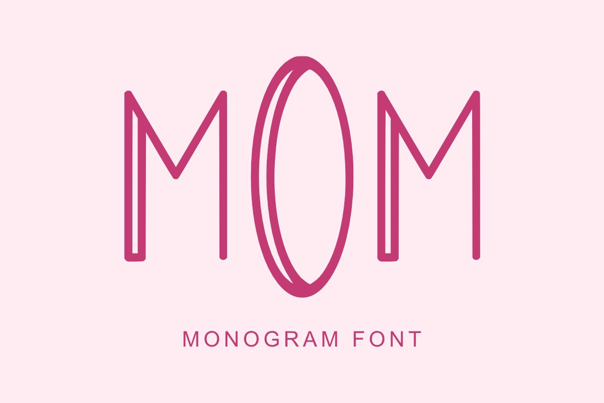 Font Mom Monogram