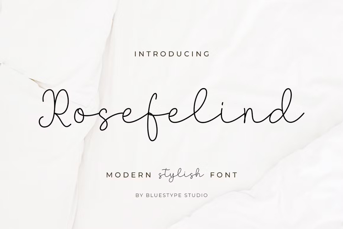 Font Rosefelind