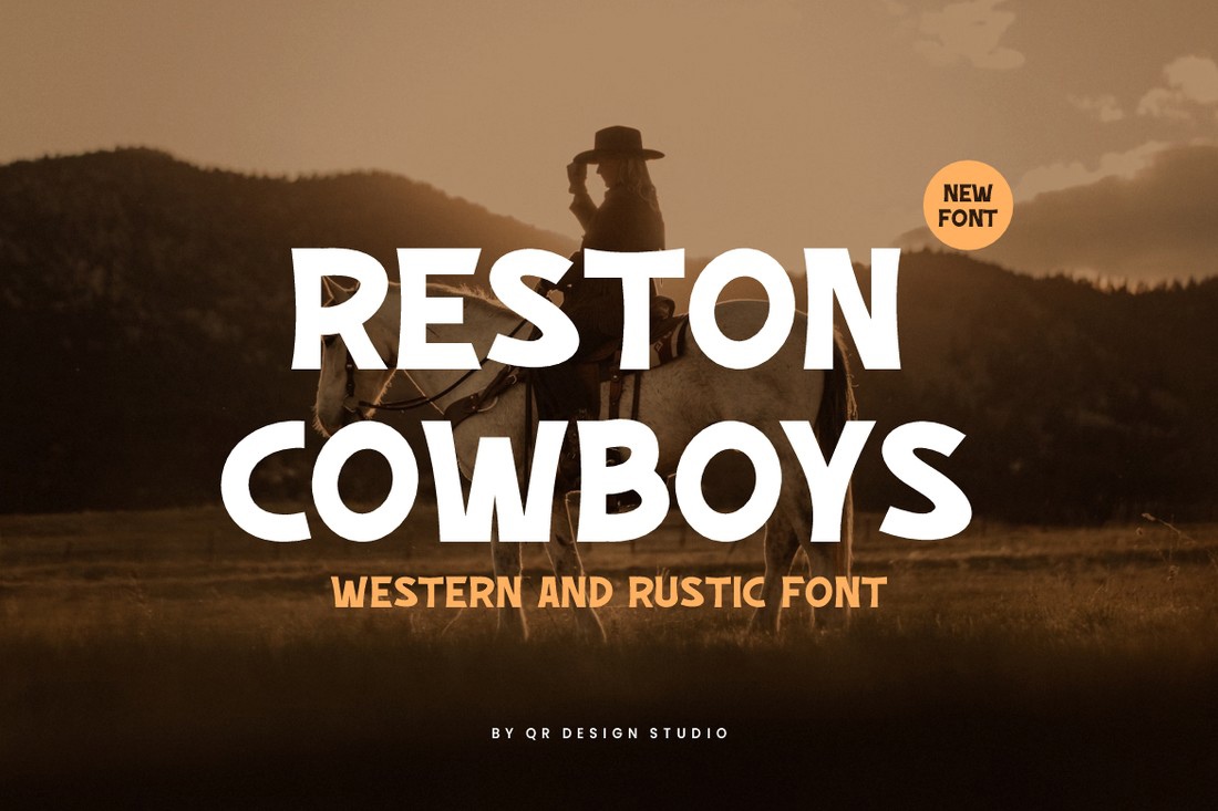 Font Reston Cowboys