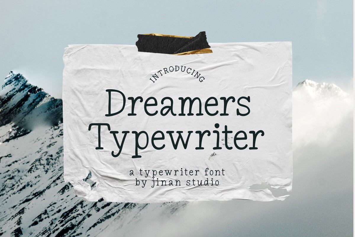 Font Dreamers Typewriter