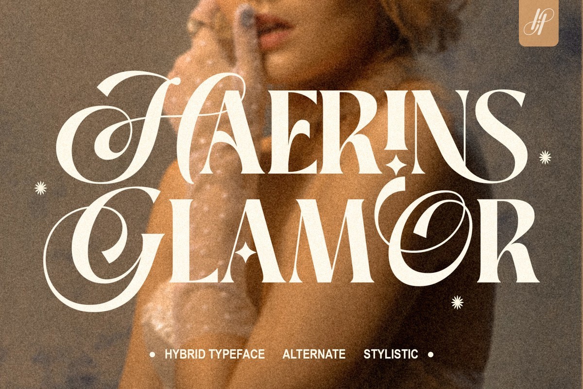 Font Haerins Glamor