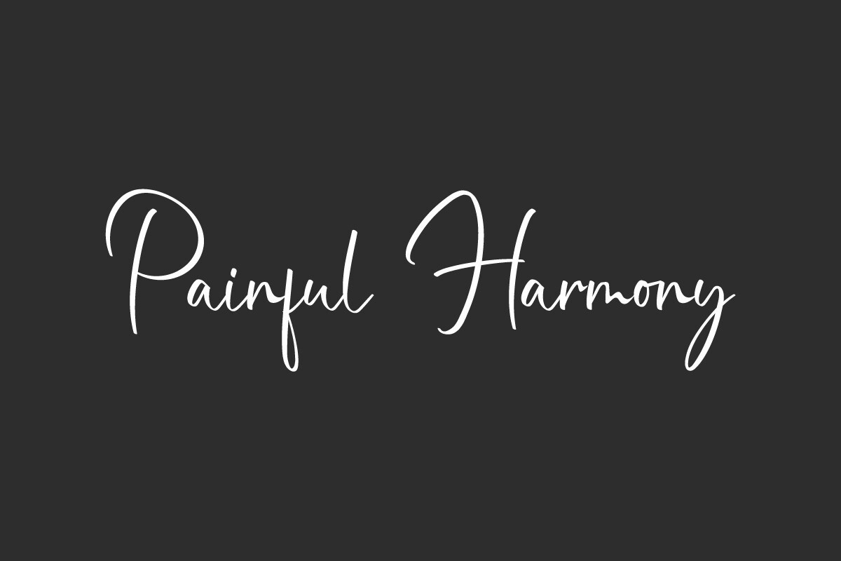 Font Painful Harmony