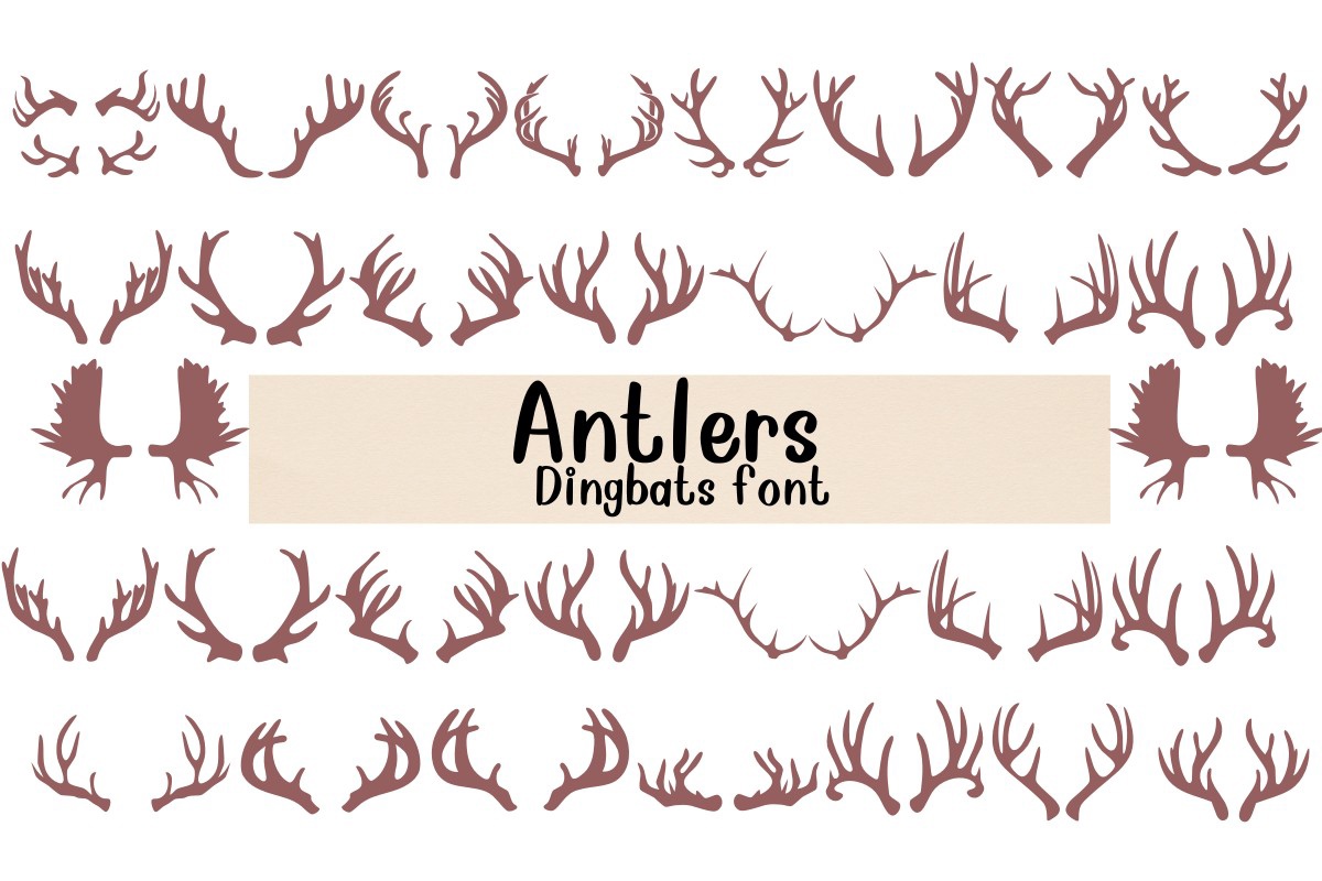 Font Antlers