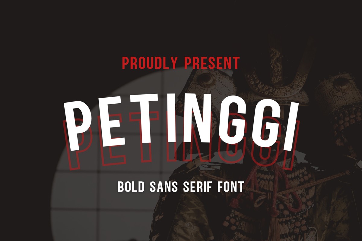 Font Petinggi