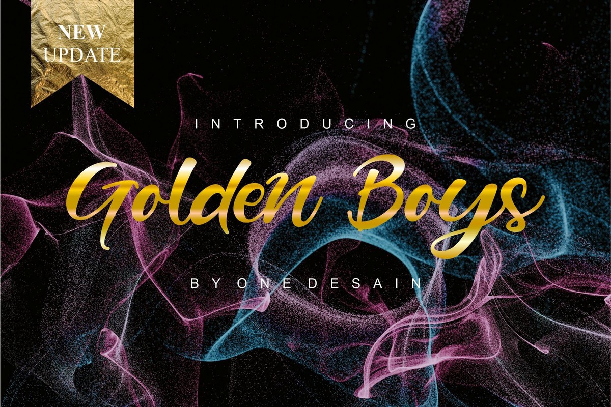 Font Golden Boys